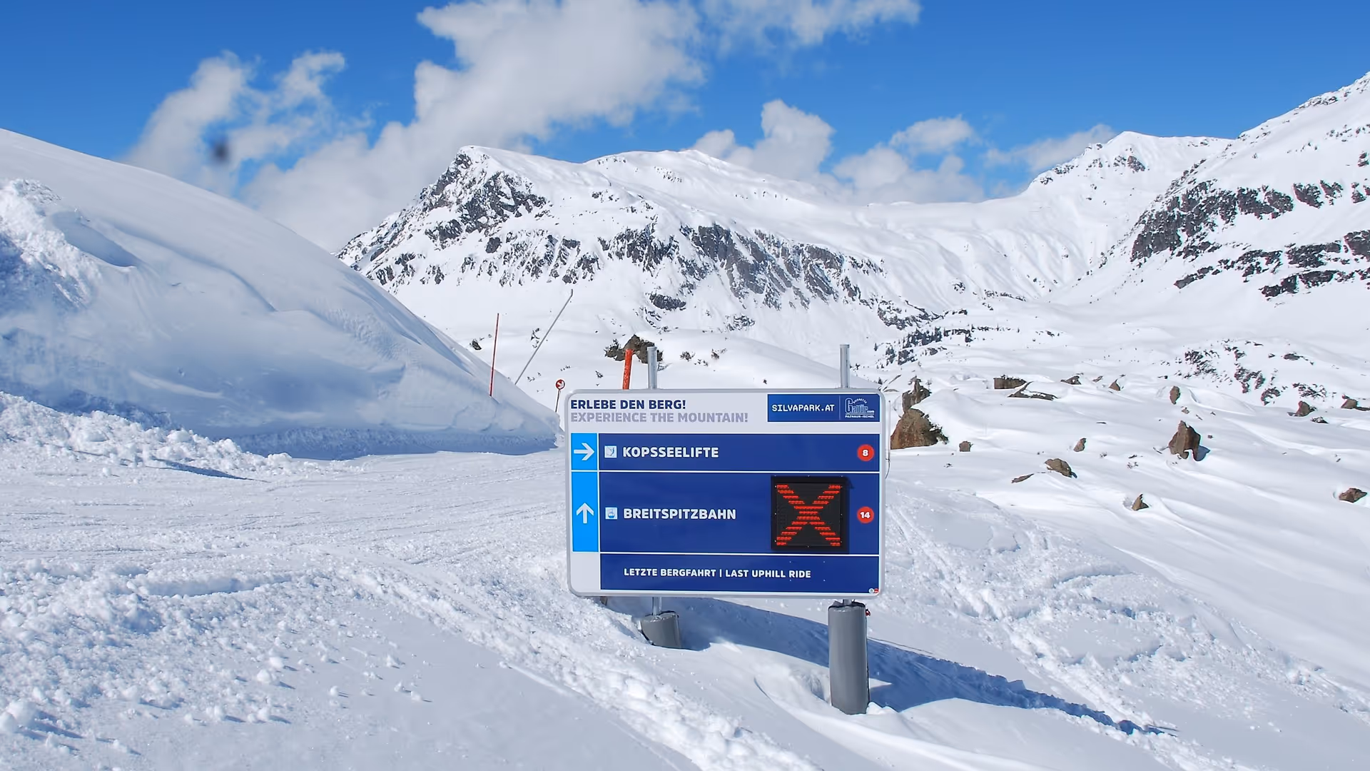 CPS for piste guidance system in the Galtür ski area