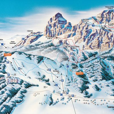 Cartina Cortina 2020