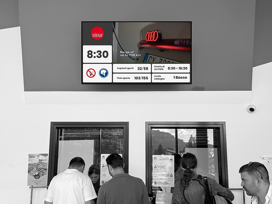 Digital Signage e contenuti multimediali