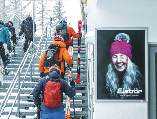 Poster 2/1 nel comprensorio sciistico di Ischgl